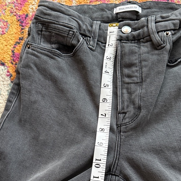 Good American Dark Gray Skinny Jeans - Picture 4 of 9